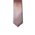 Solid Satin Pink Skinny Tie